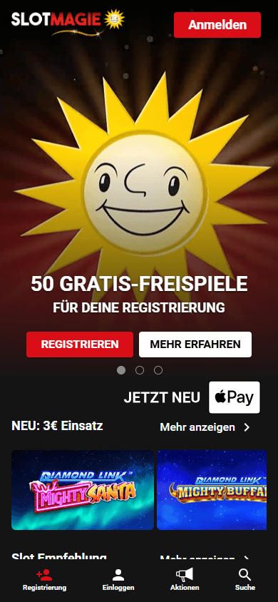 SlotMagie_Casino_homepage_mobile