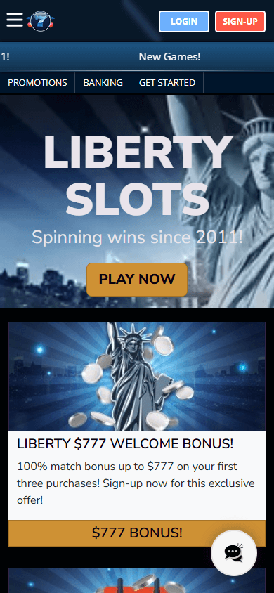 Liberty_Slots_Casino_homepage_mobile