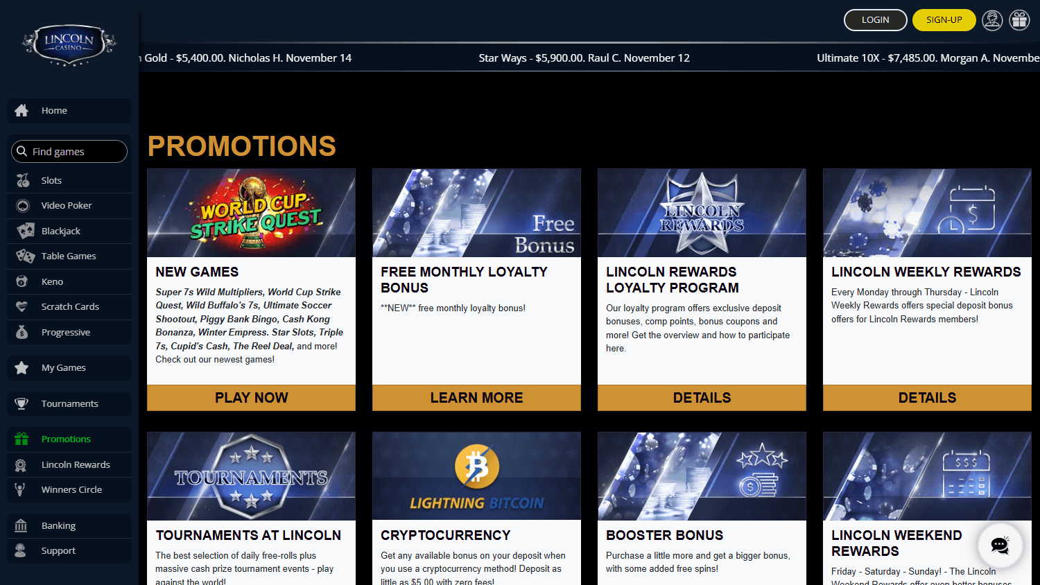 Lincoln_Casino_promotions_desktop