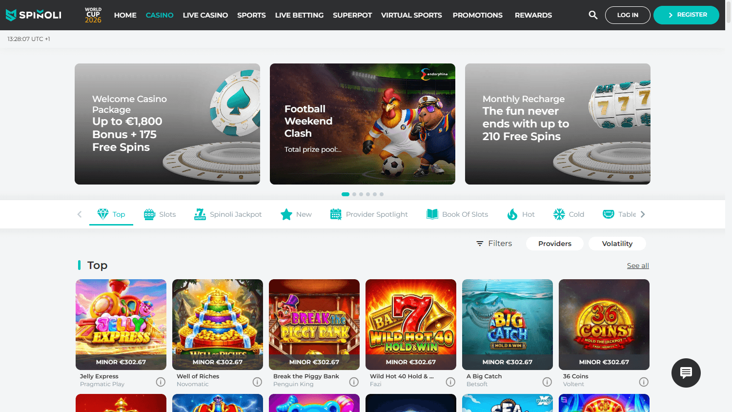 spiele Spinjoys Casino willkommenspaket bild