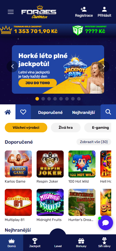 Forbes_Casino_homepage_mobile