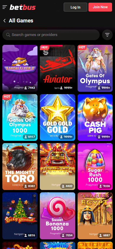 Betbus_Casino_game_gallery_mobile