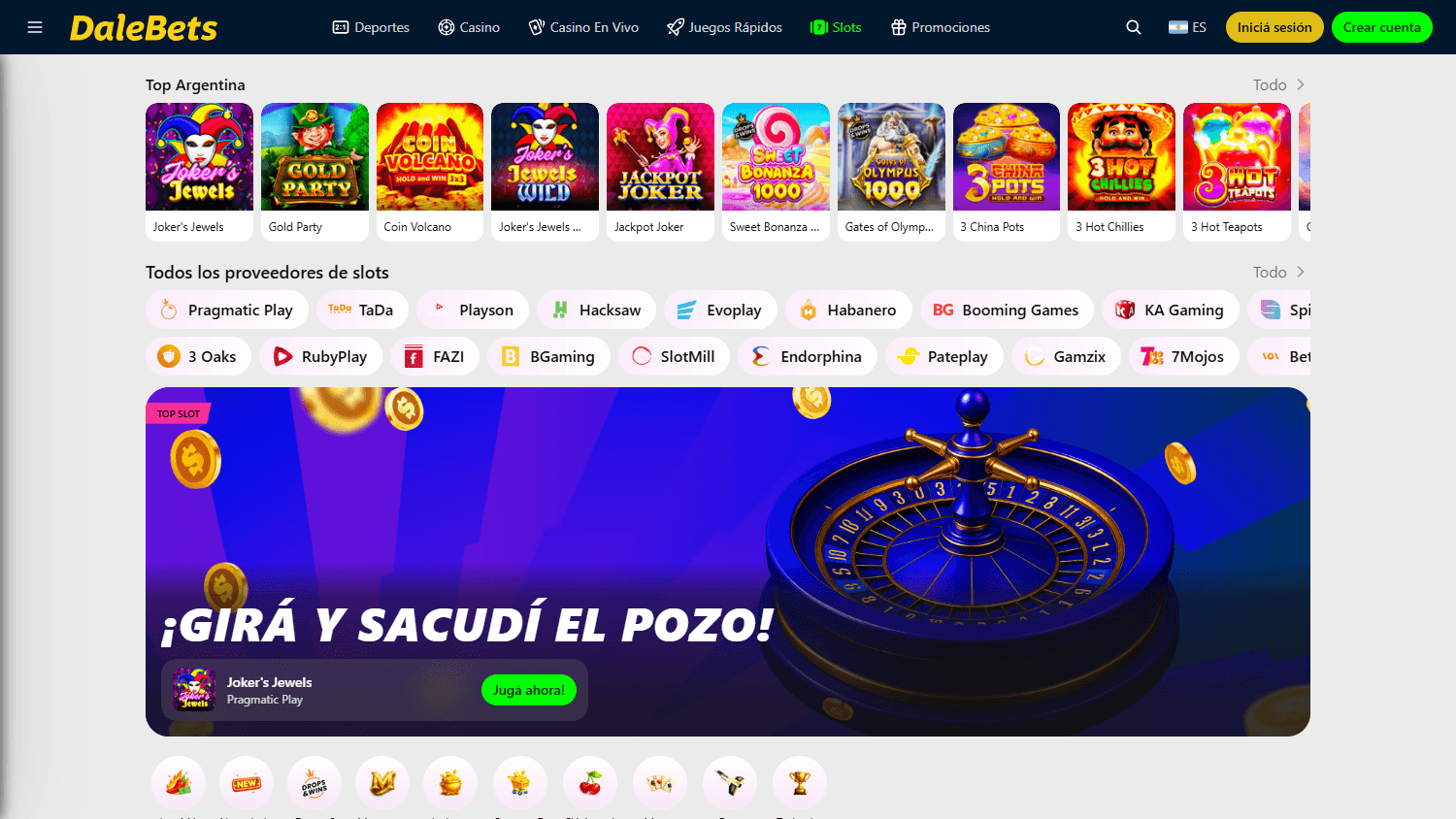 DaleBets_Casino_game_gallery_desktop