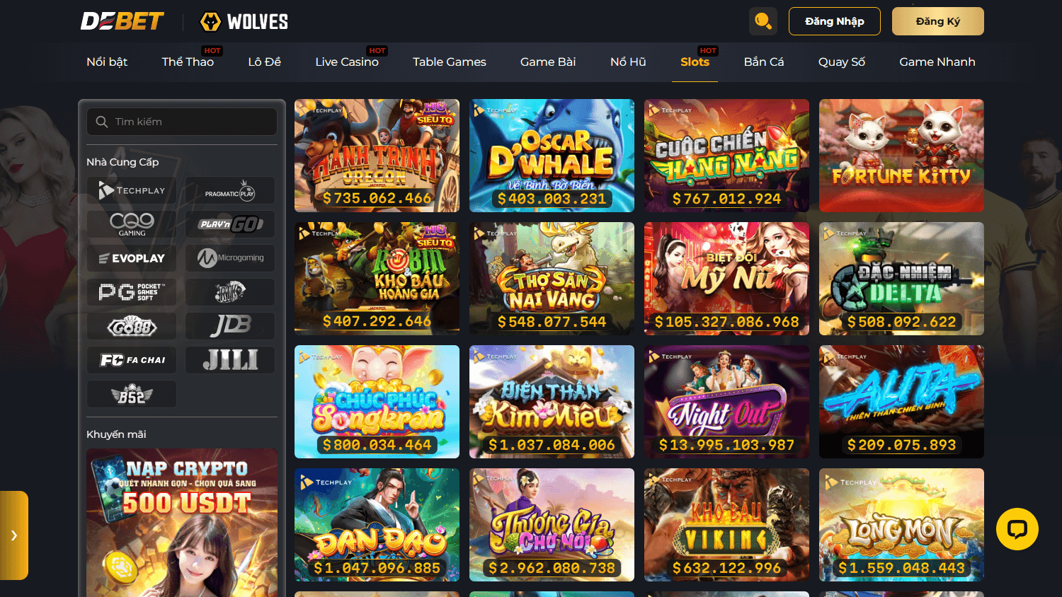 DEBET_Casino_game_gallery_desktop