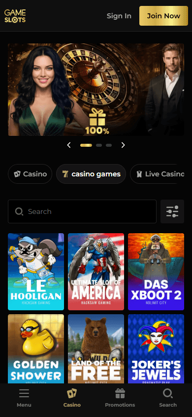 Gameslots_Casino_game_gallery_mobile