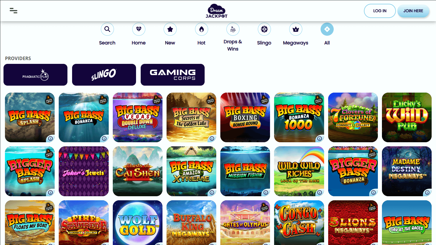 Dream_Jackpot_Casino_game_gallery_desktop