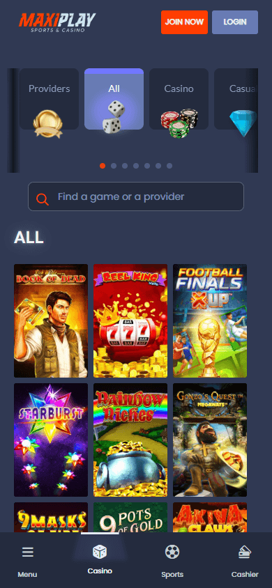 MaxiPlay_Casino_game_gallery_mobile