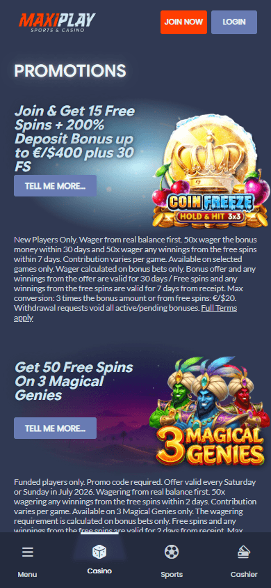 MaxiPlay_Casino_promotions_mobile