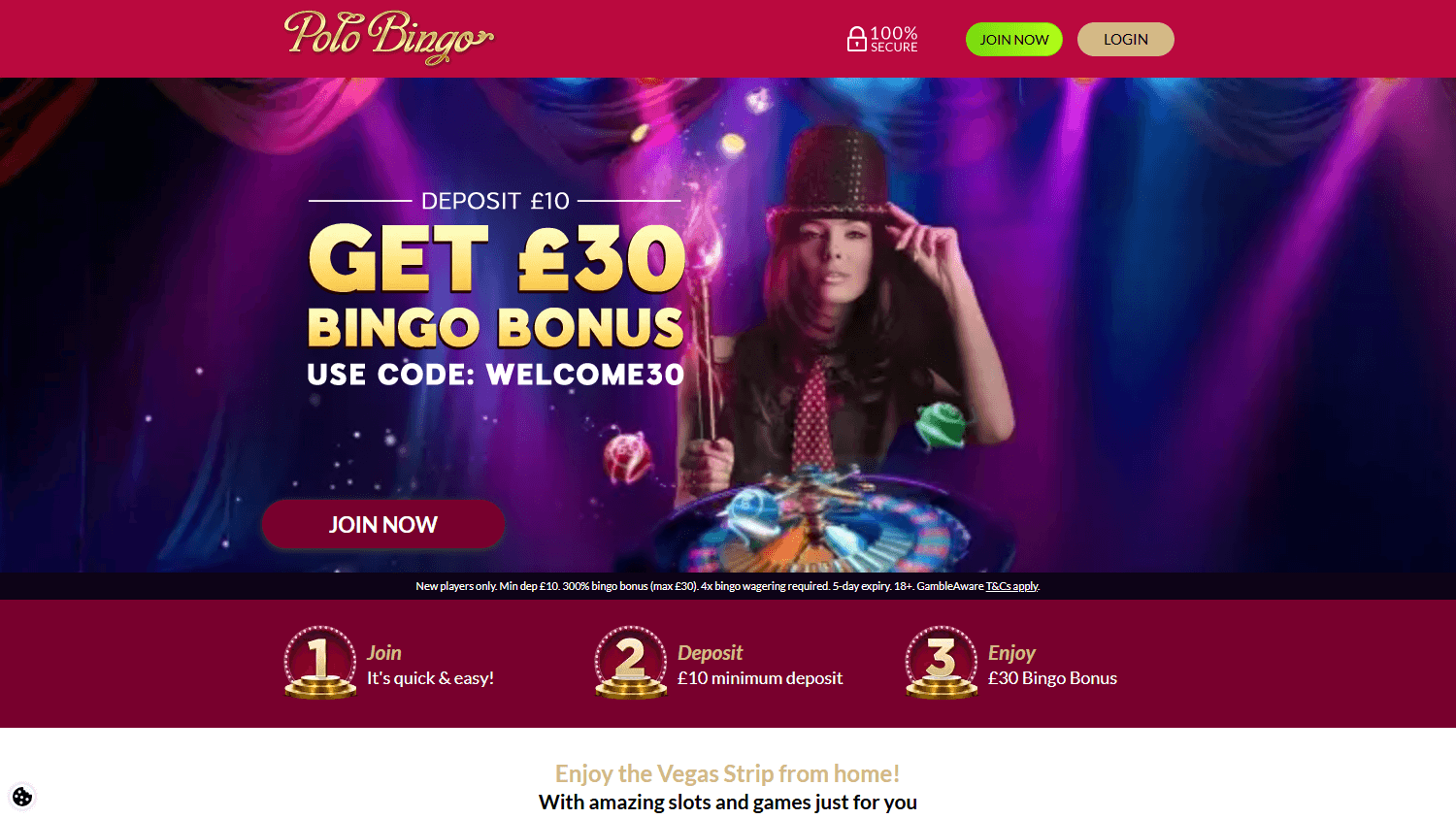 Polo_Bingo_Casino_homepage_desktop