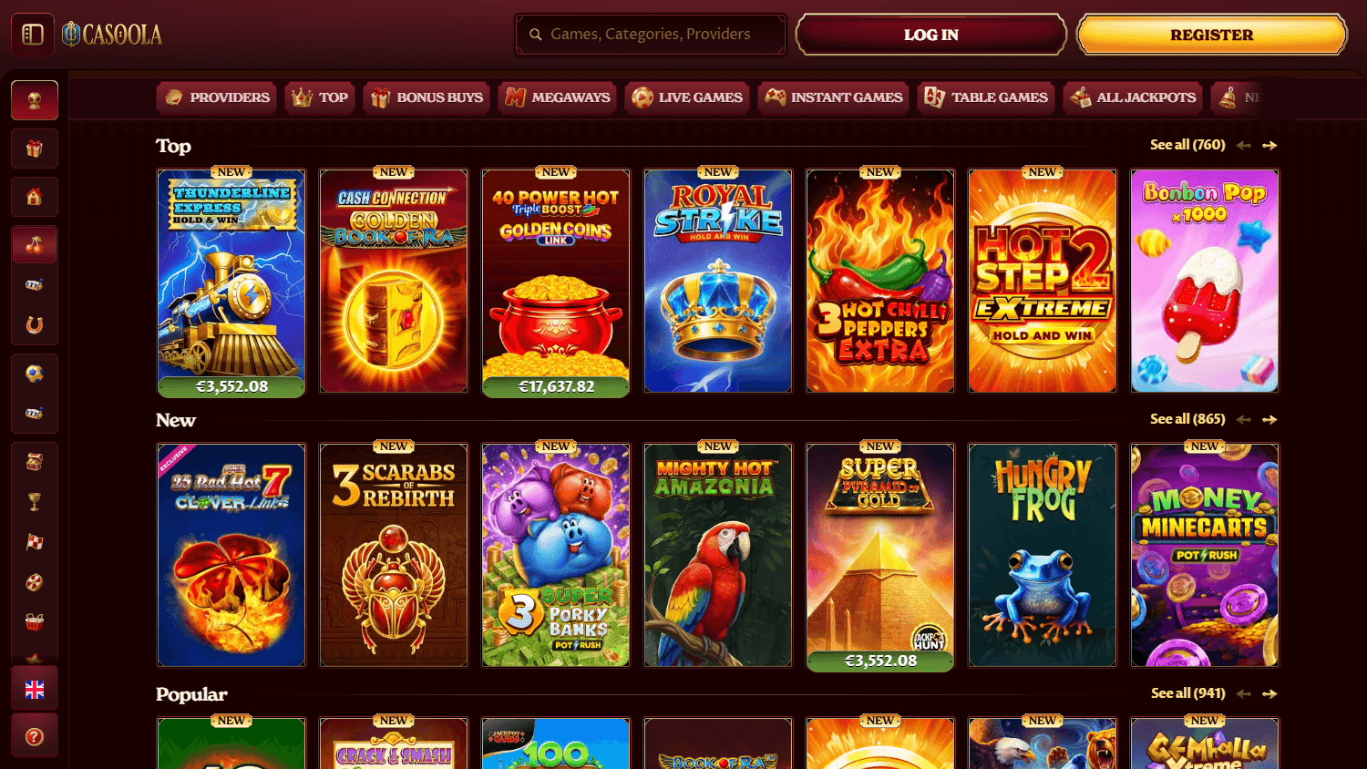 Casoola_Casino_game_gallery_desktop
