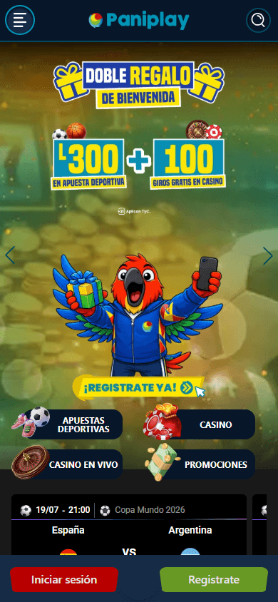 Paniplay_Casino_homepage_mobile