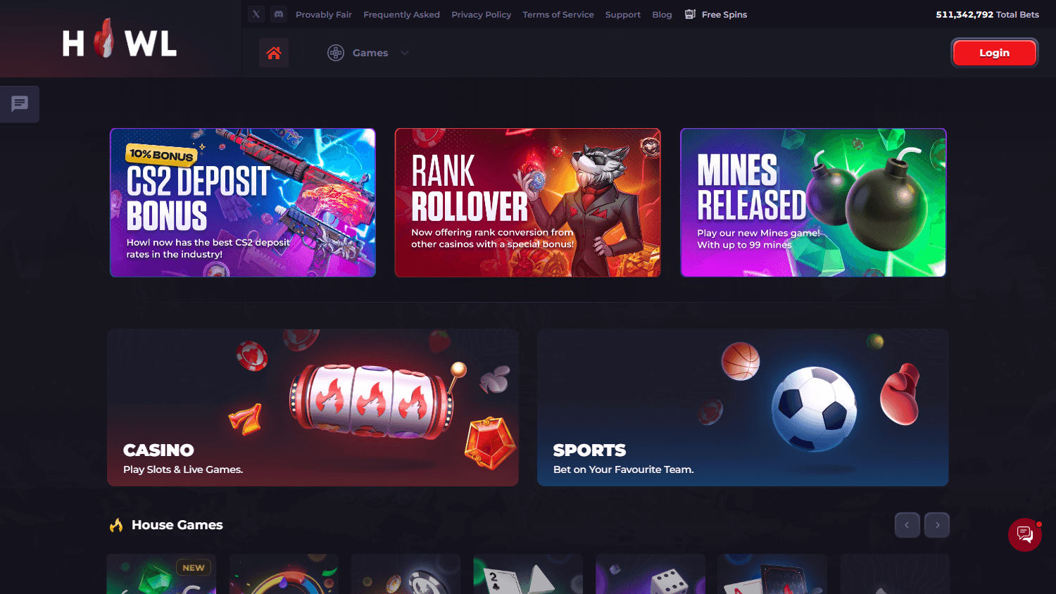 Online Casino Howl: Ein umfassender Review für deutsche Spieler