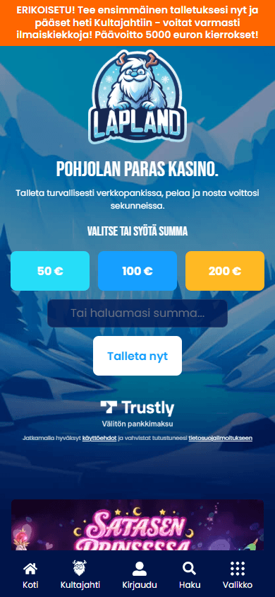 Lapland_Casino_homepage_mobile