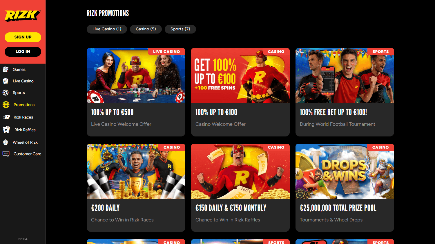 Rizk_Casino_promotions_desktop