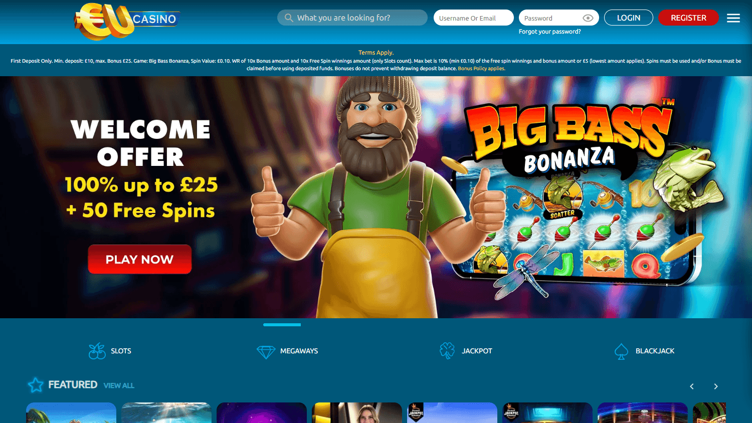 EUcasino_UK_homepage_desktop