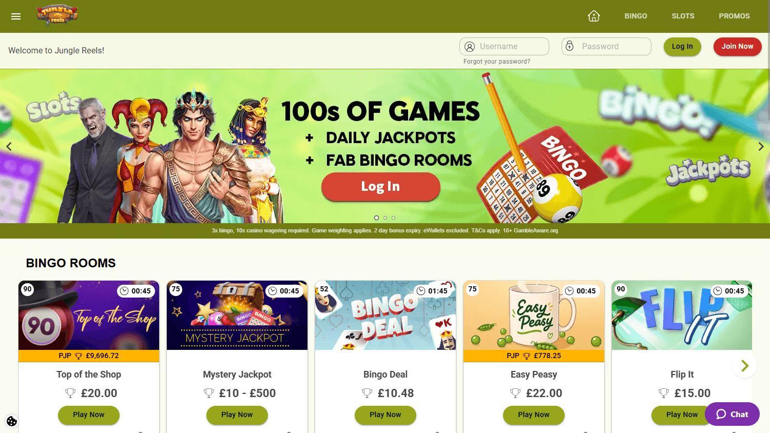 Jungle_Reels_Casino_homepage_desktop