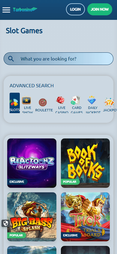 Turbonino_Casino_game_gallery_mobile