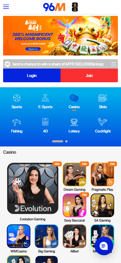 96M_Casino_homepage_mobile