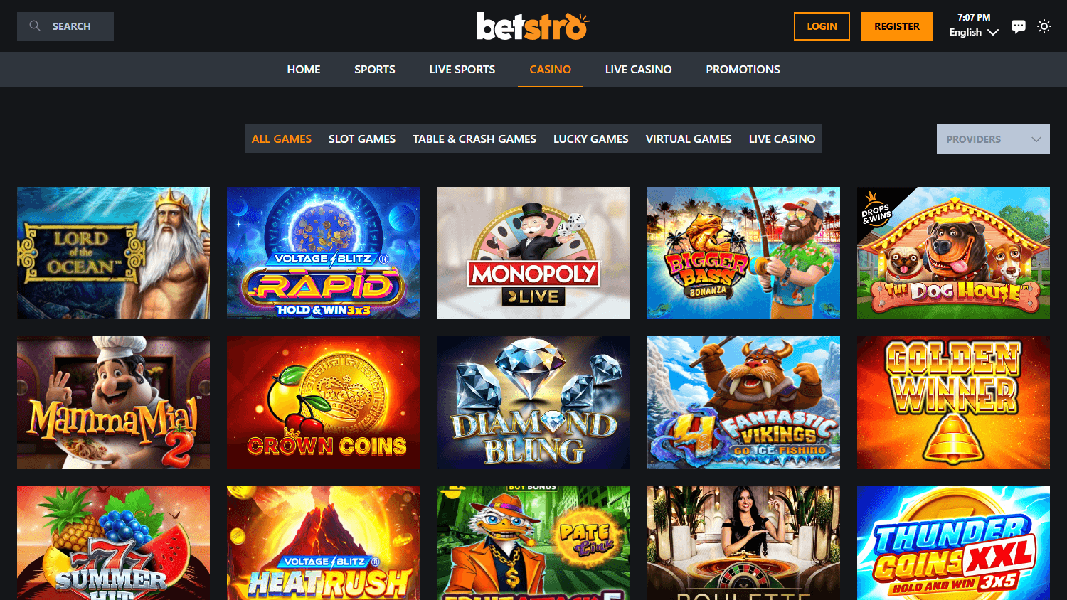 Betstro_Casino_game_gallery_desktop