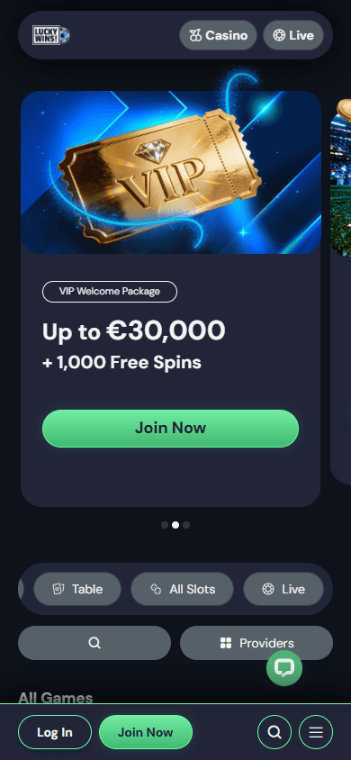 LuckyWins!_Casino_game_gallery_mobile