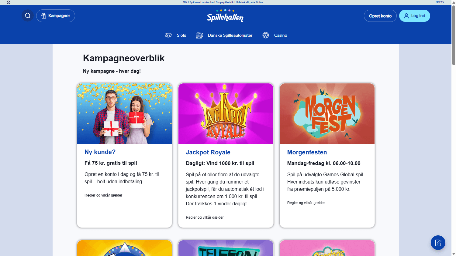 spillehallen_casino_promotions_desktop
