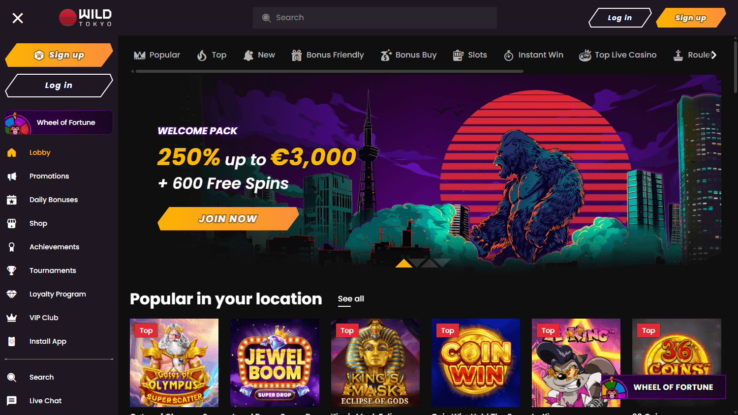 wildtokyo-casino-de Registrierung: Ein Überblick für Spieler aus Deutschland