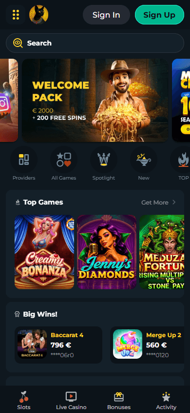 tombriches_casino_homepage_mobile