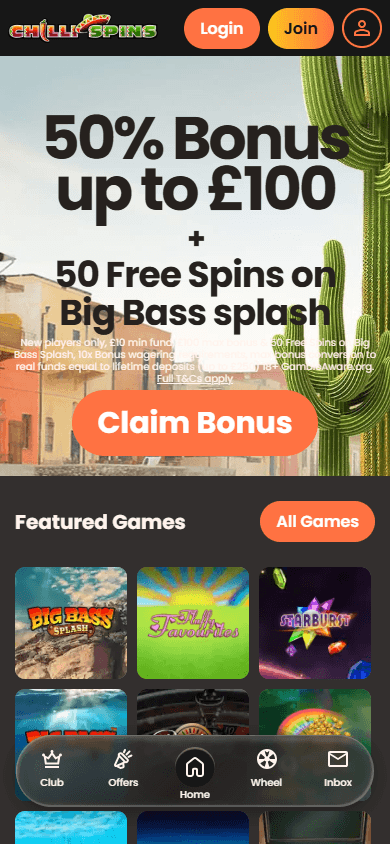 Chilli_Spins_Casino_homepage_mobile