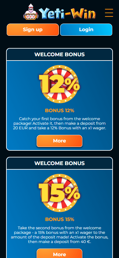 Yeti_Win_Casino_promotions_mobile