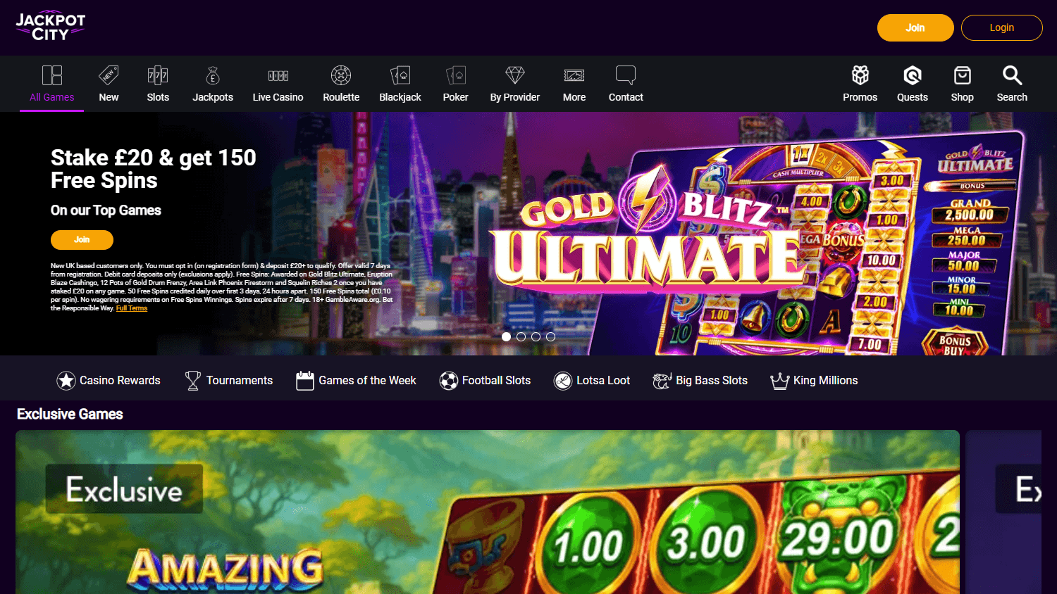 Jackpotcity_Casino_UK_homepage_desktop