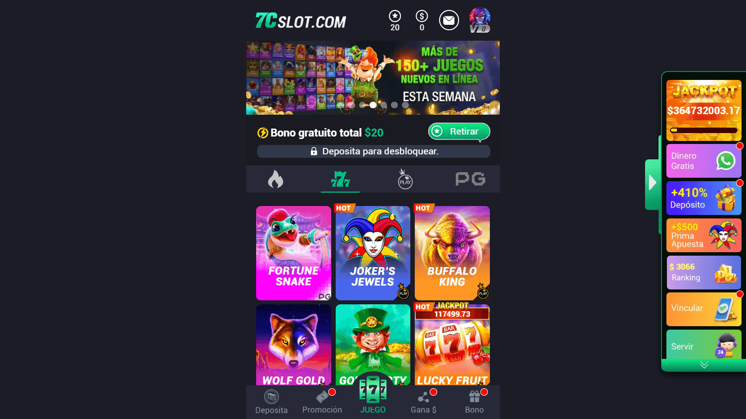 7CSlot_Casino_game_gallery_desktop