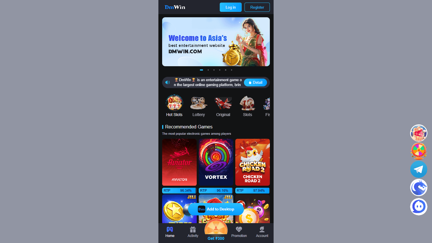 DmWin_Casino_homepage_desktop