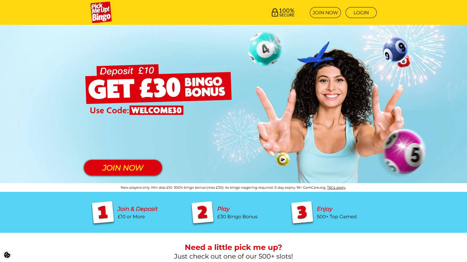Pick_Me_Up_Bingo_Casino_homepage_desktop