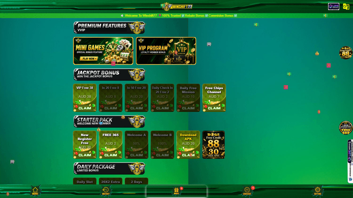 Winshift77_Casino_promotions_desktop