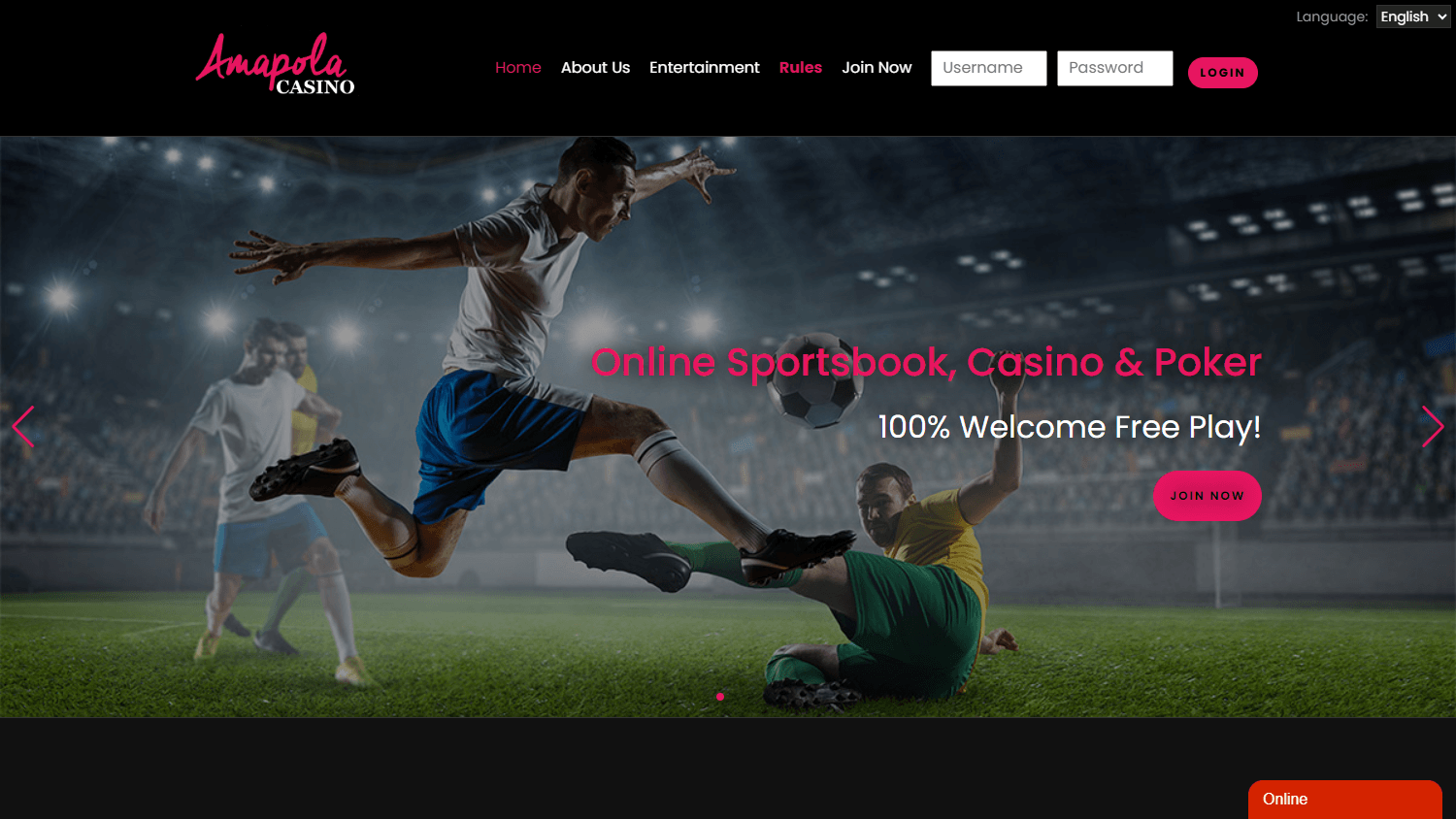 Amapola_Casino_homepage_desktop