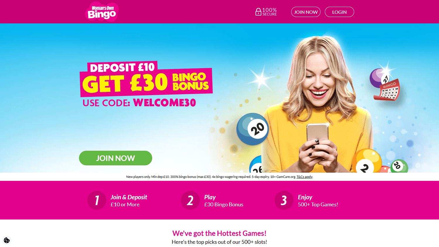 Womans_Own_Bingo_Casino_homepage_desktop