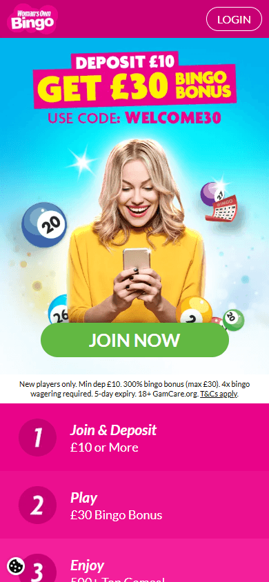 Womans_Own_Bingo_Casino_homepage_mobile