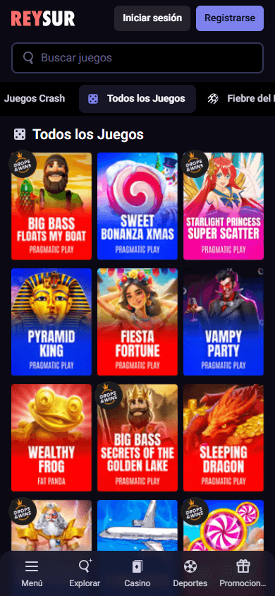 Reysur_Casino_game_gallery_mobile