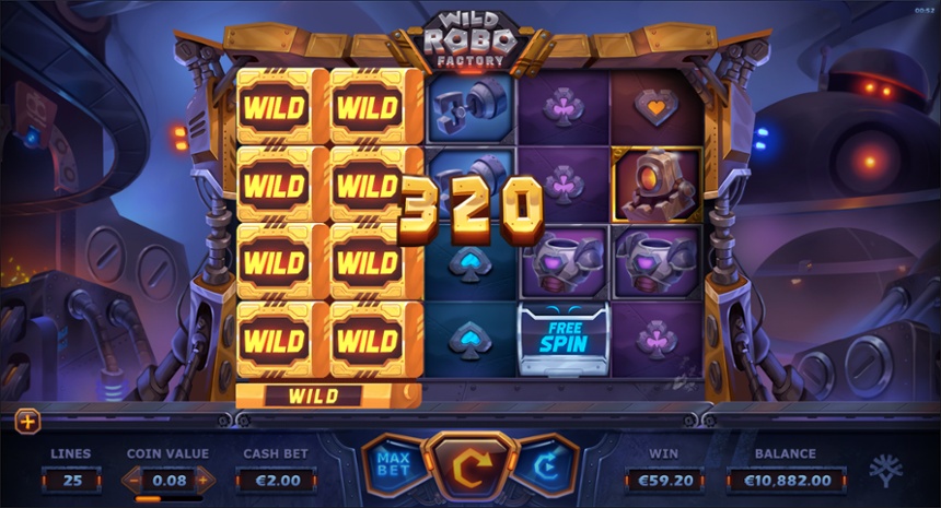 Wild Robo Factory Slot - Review, Demo Play, Payout, Free Spins: Bonuses, Wild Robo Factory Online Slot in Canada Wild Robo Factory - Twin Wild Robo