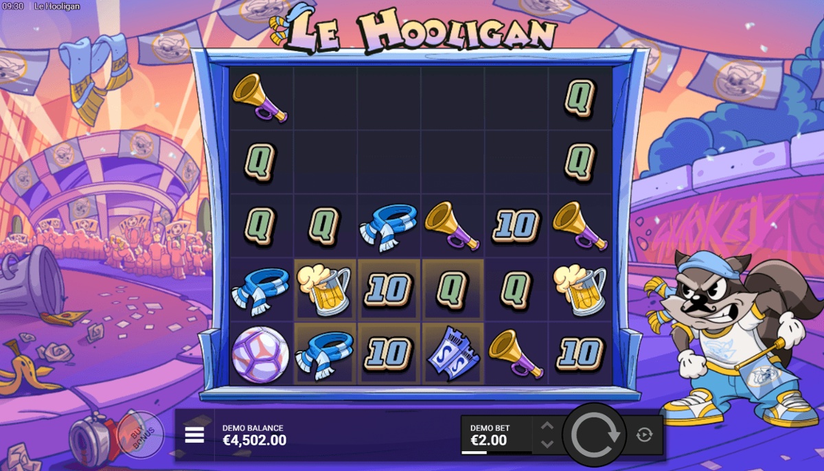 The game features tumble mechanic