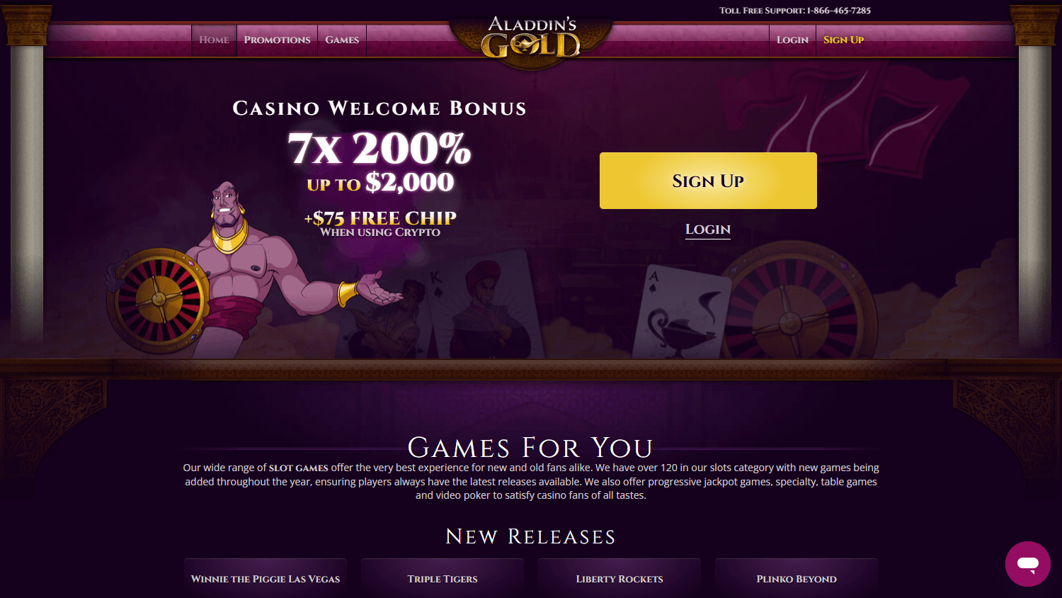 Aladdin's_Gold_Casino_homepage_desktop