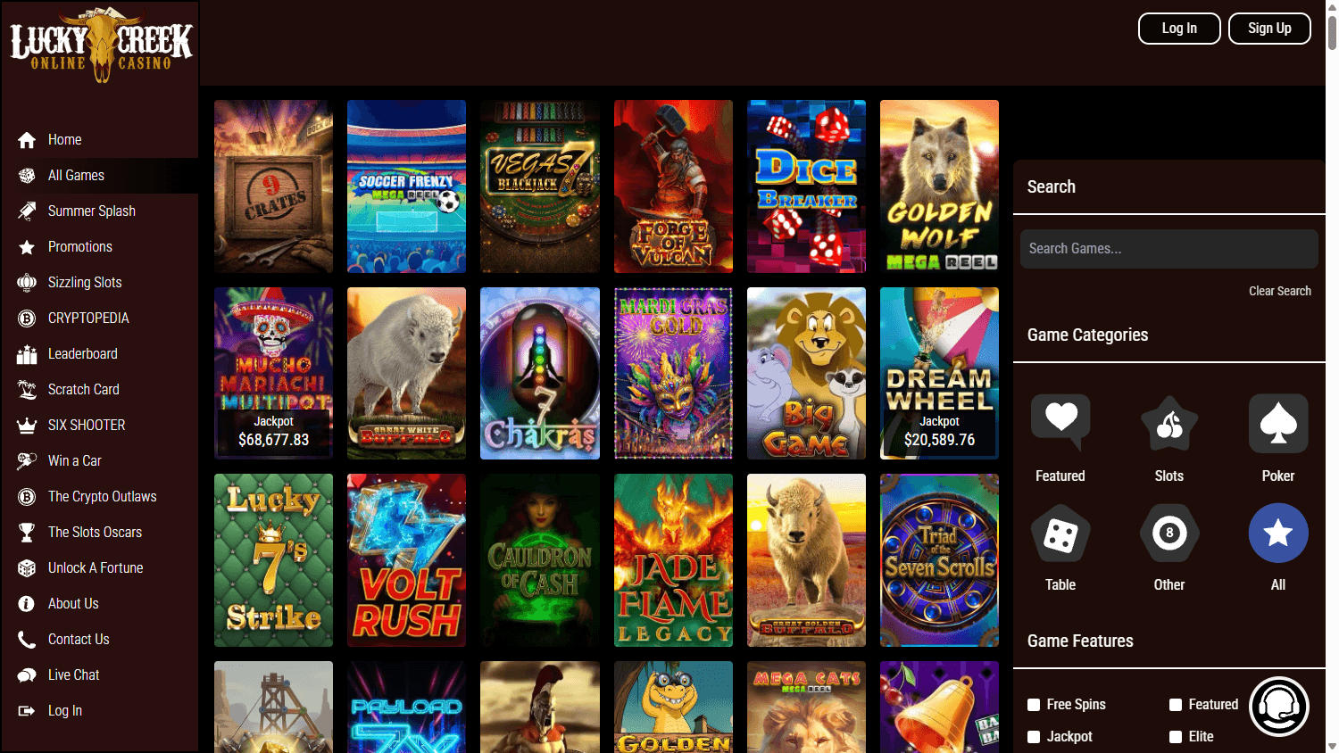 lucky_creek_casino_game_gallery_desktop