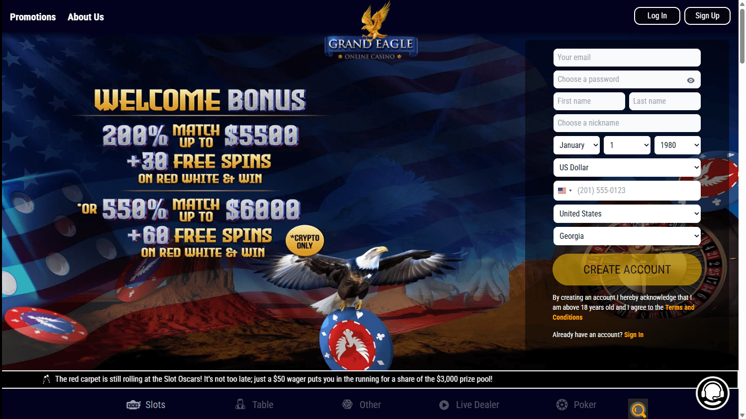 grand_eagle_casino_homepage_desktop