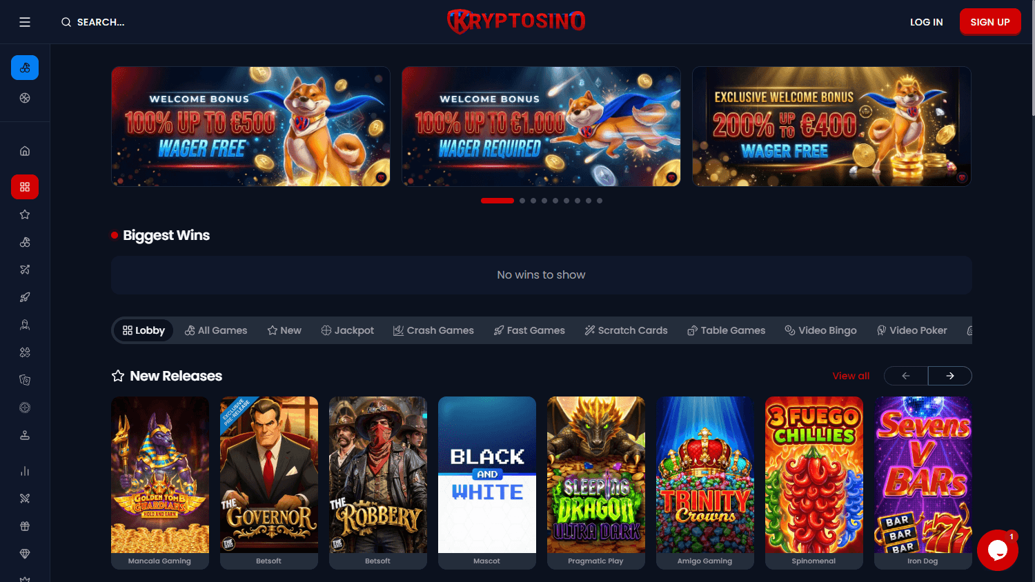 Kryptosino_Casino_game_gallery_desktop