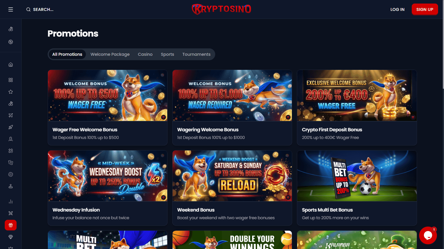 Kryptosino_Casino_promotions_desktop