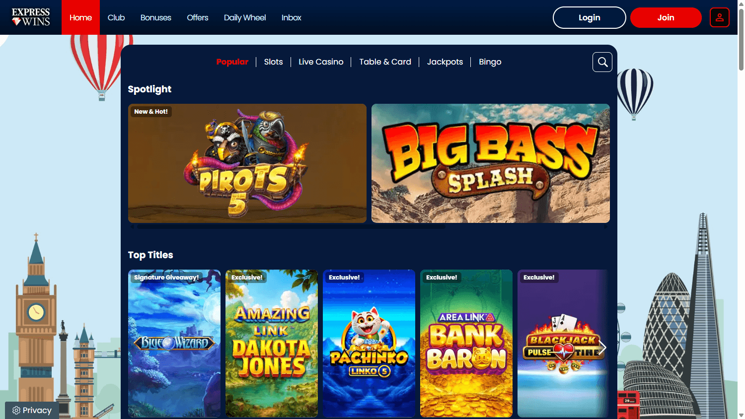express_wins_casino_game_gallery_desktop