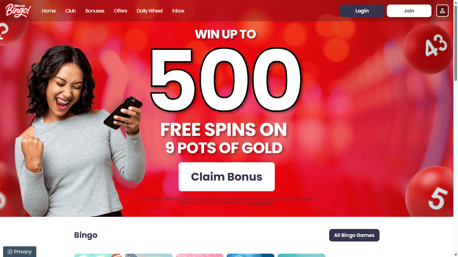 mirror_bingo_casino_homepage_desktop