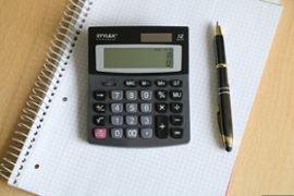 calculator-notepad-and-pen