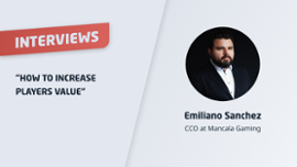 Emiliano Sanches CCO Mancala Gaming