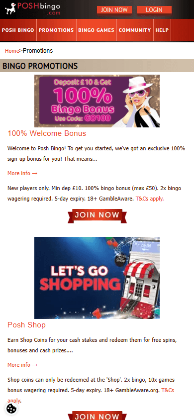 Posh_Bingo_Casino_promotions_mobile